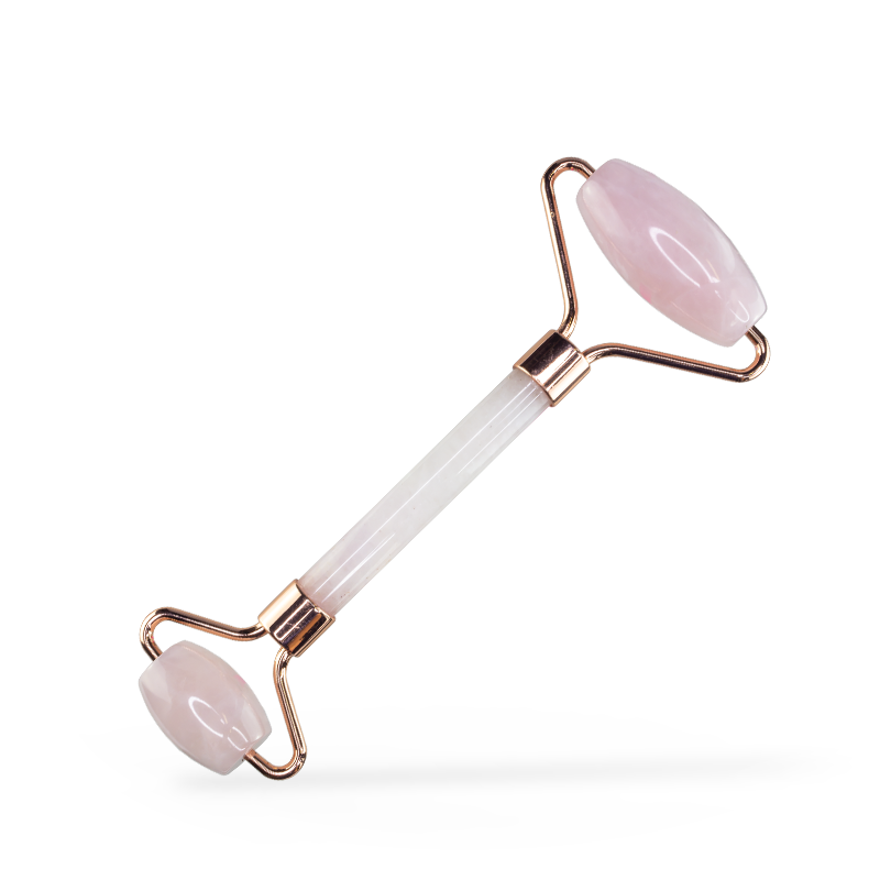 Beauty roller - Quartz Rose