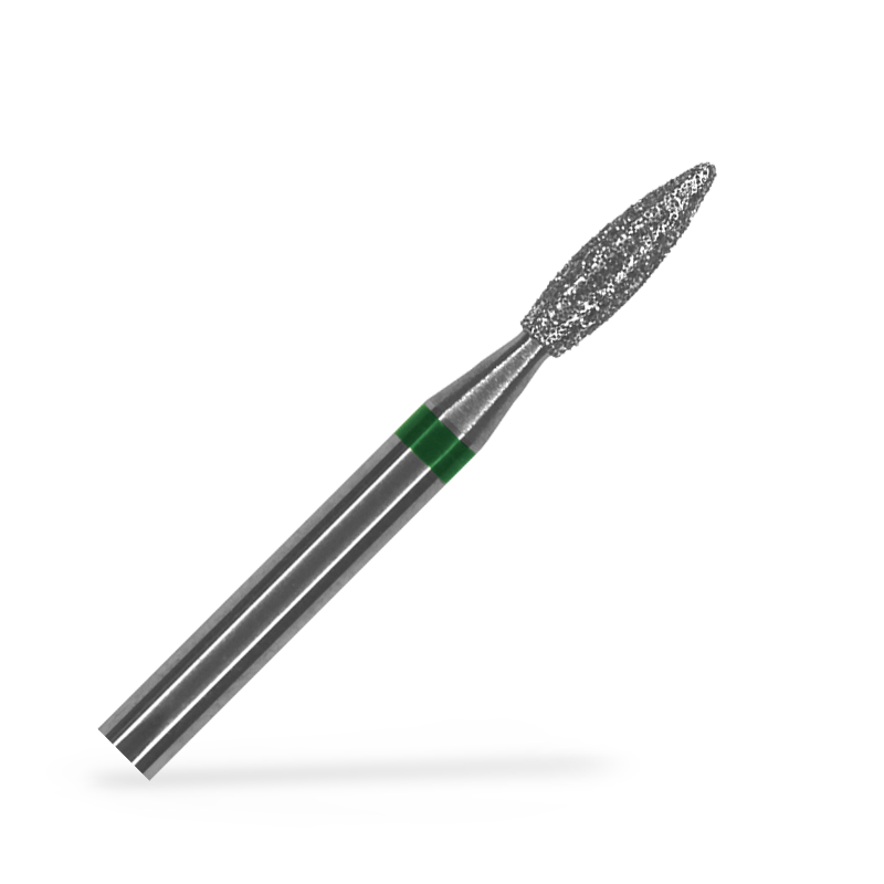 Embout - Flamme C diamantée 2.3mm (vert)