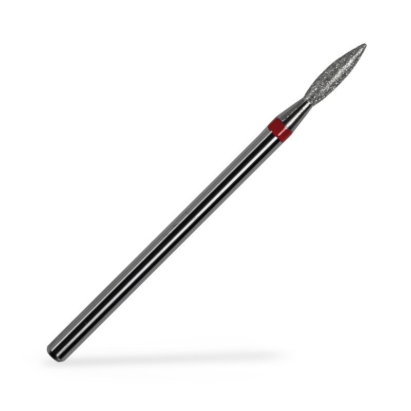 Embout - Flamme F 2.1mm diamanté (Rouge)