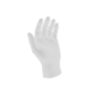 Weiße Handschuhe S