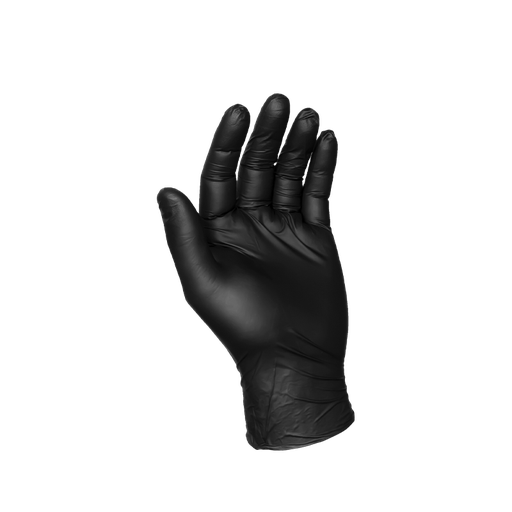 Schwarze Nitril-Handschuhe S